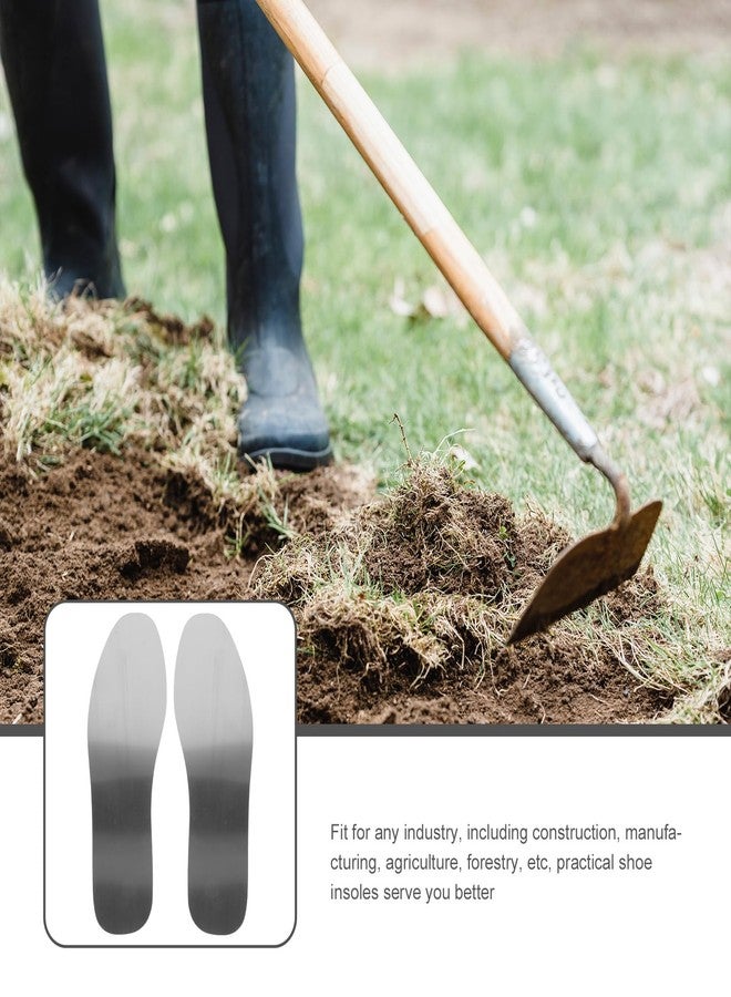 PACKOVE 3 Pairs Stainless Steel Insole Shoe Inserts Anti Nail Insole Puncture Insoles for Shoes Shoe Insoles Men Shoe Metal Insoles for Men Women - Image 4